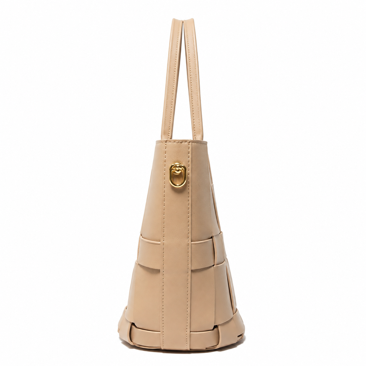 OLEA Tote Tejido Estructurado Beige