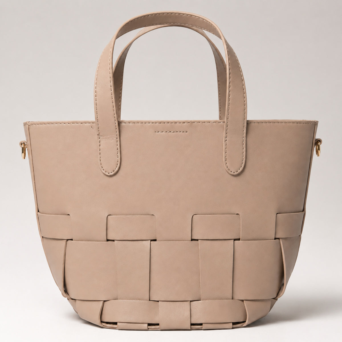OLEA Tote Tejido Estructurado Beige