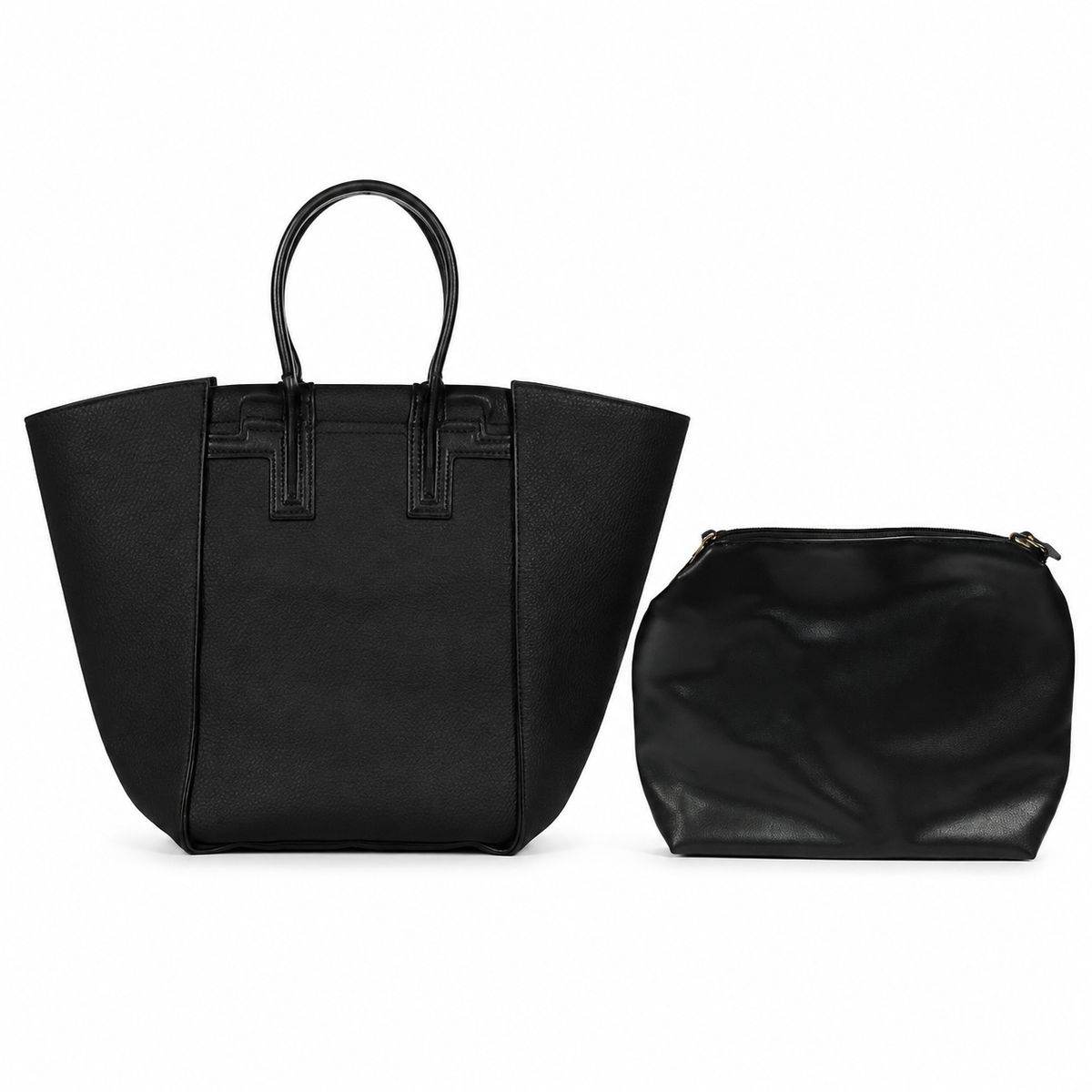 OLEA | Tote Estructurado Clásico Negro