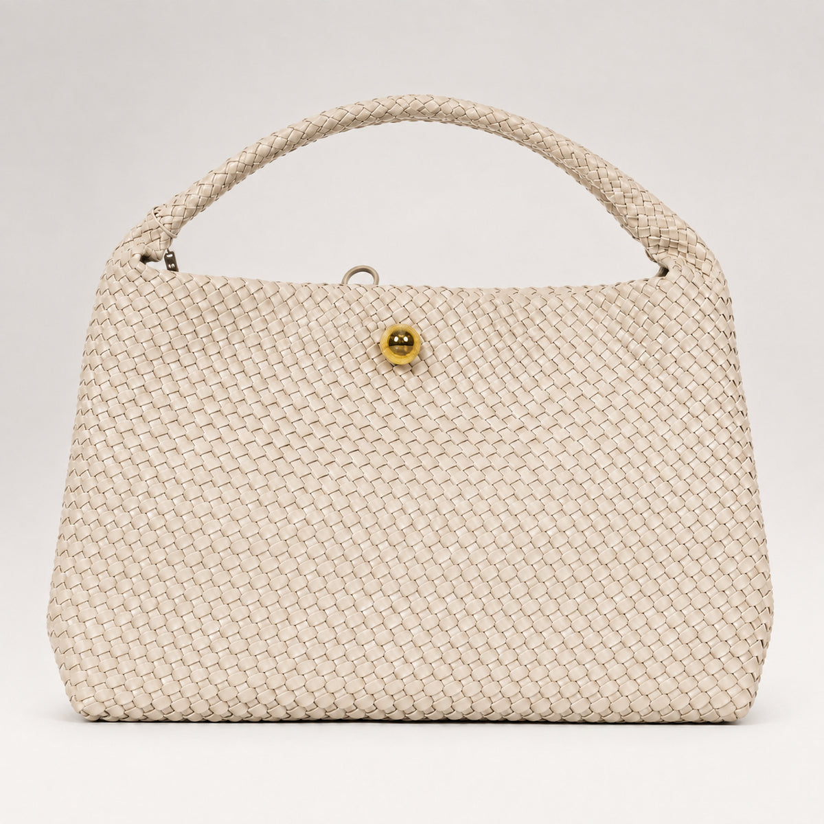 OLEA | Cartera de Mano Tejida Blanca