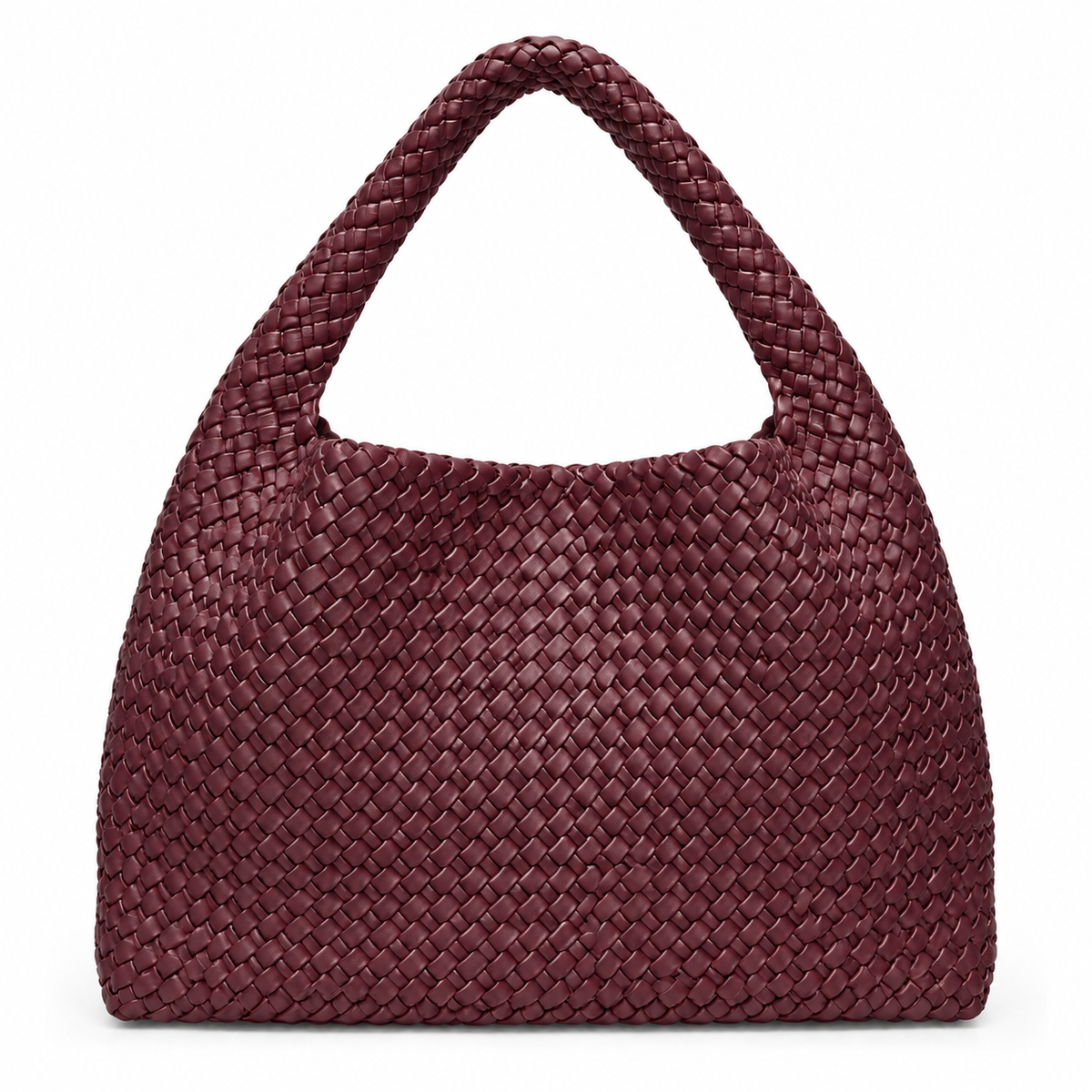 OLEA | Cartera de Mano Tejida Vino