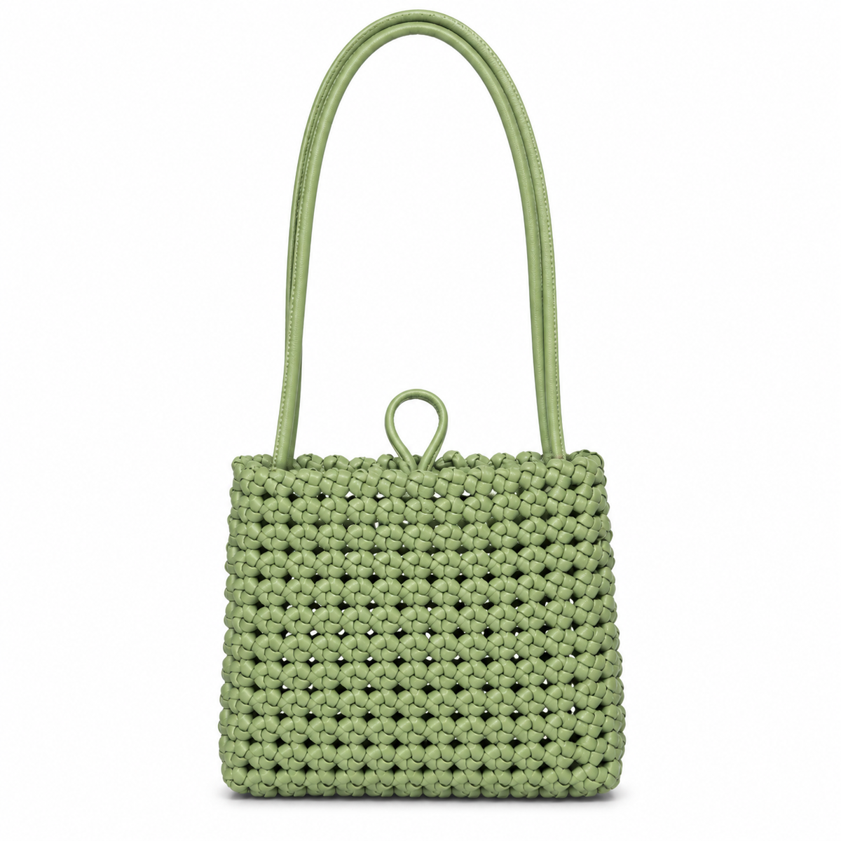 OLEA | Cartera Crossbody Tejida Verde