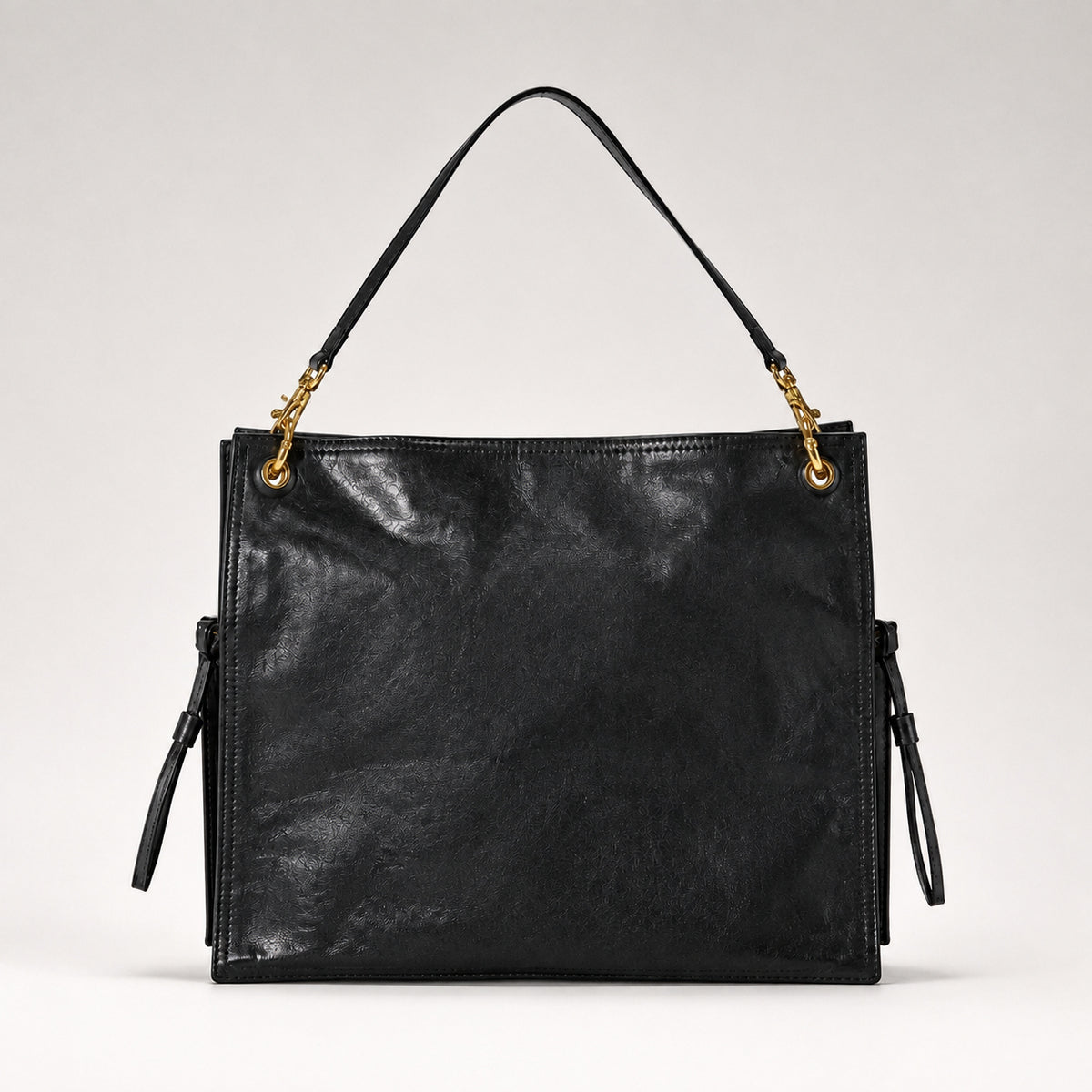 OLEA | Bolso Hobo Suave Negro