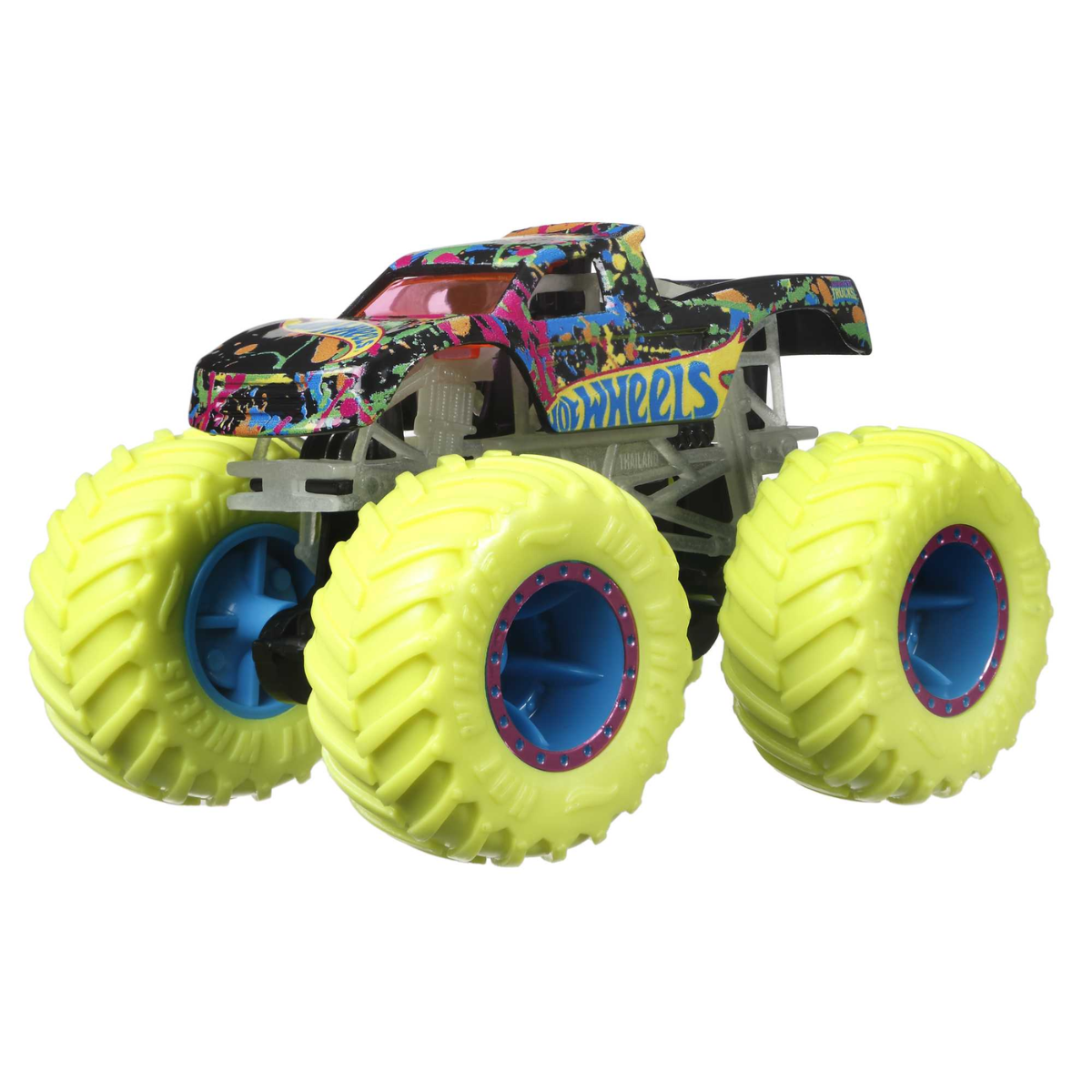 Hot Wheels Monster Truck Glow in the Dark