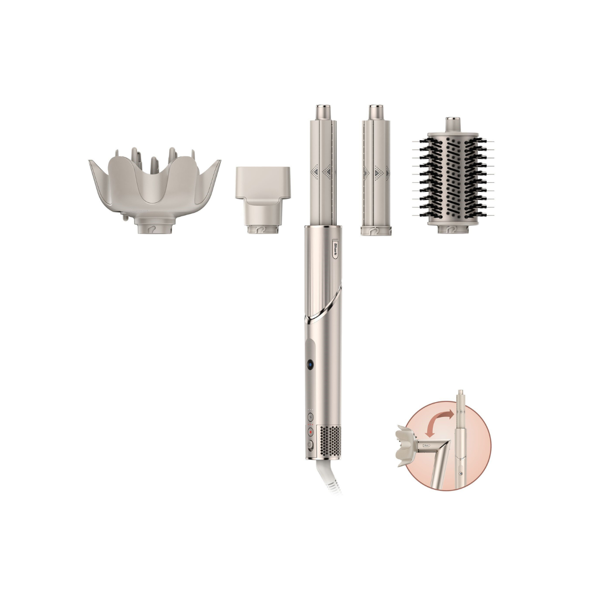 Shark FlexStyle® - Multiestilizador de Cabello - Rizado y Crespo