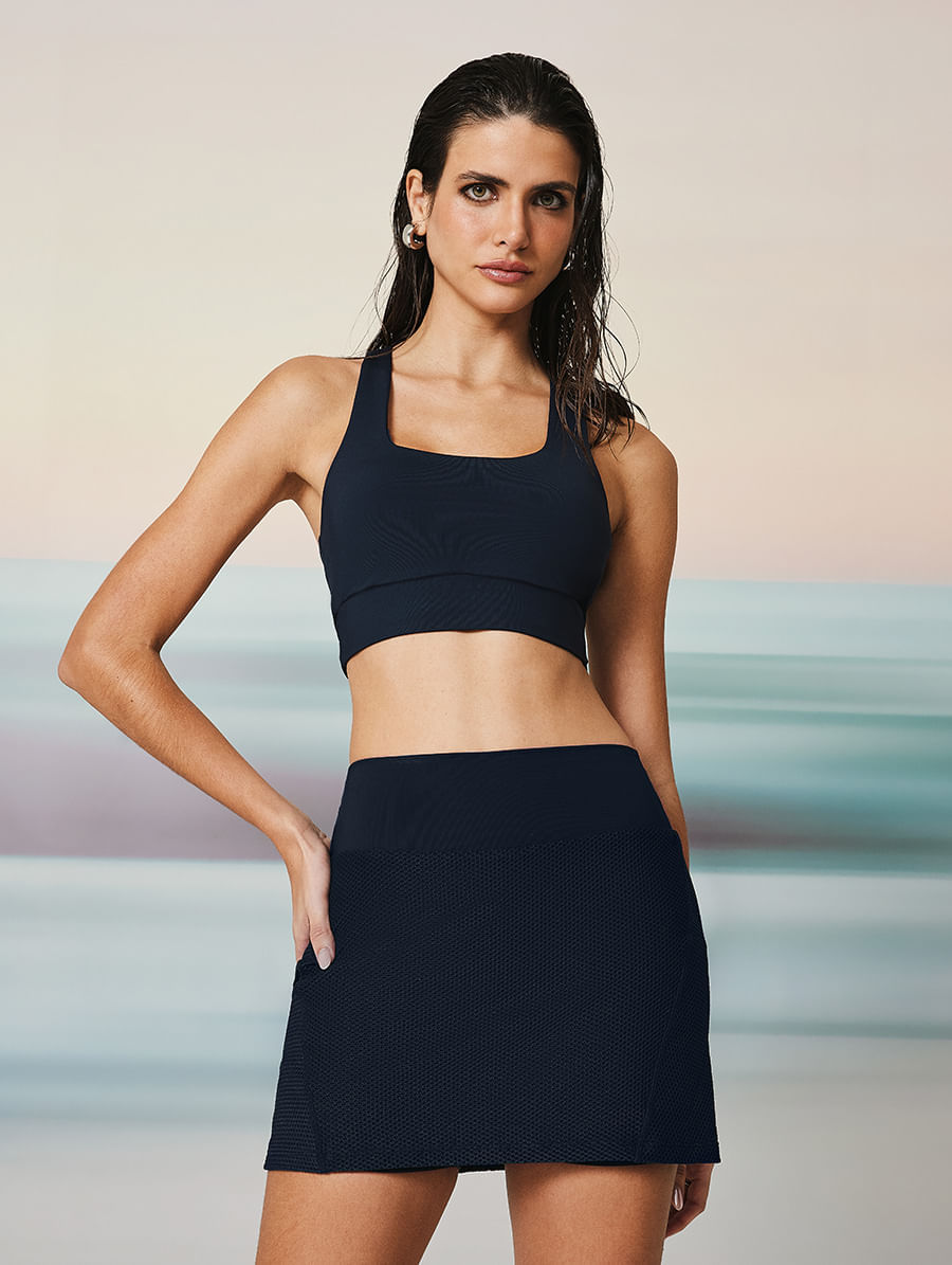 Hope | Falda Shorts Básica de Tela para Dama