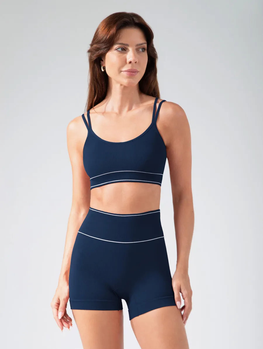 Hope | Pantalones Cortos de Cintura Alta Sin Costuras para Dama