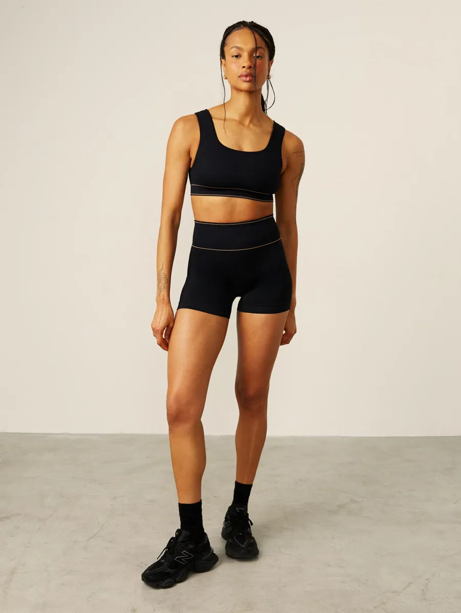 Hope | Pantalones Cortos de Cintura Alta Sin Costuras para Dama