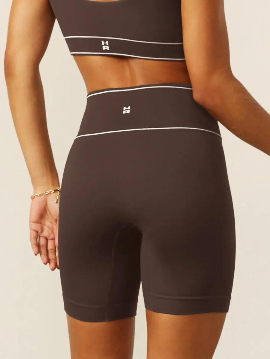 Hope | Pantalones Cortos Bermudas de Cintura Alta Sin Costuras para Dama