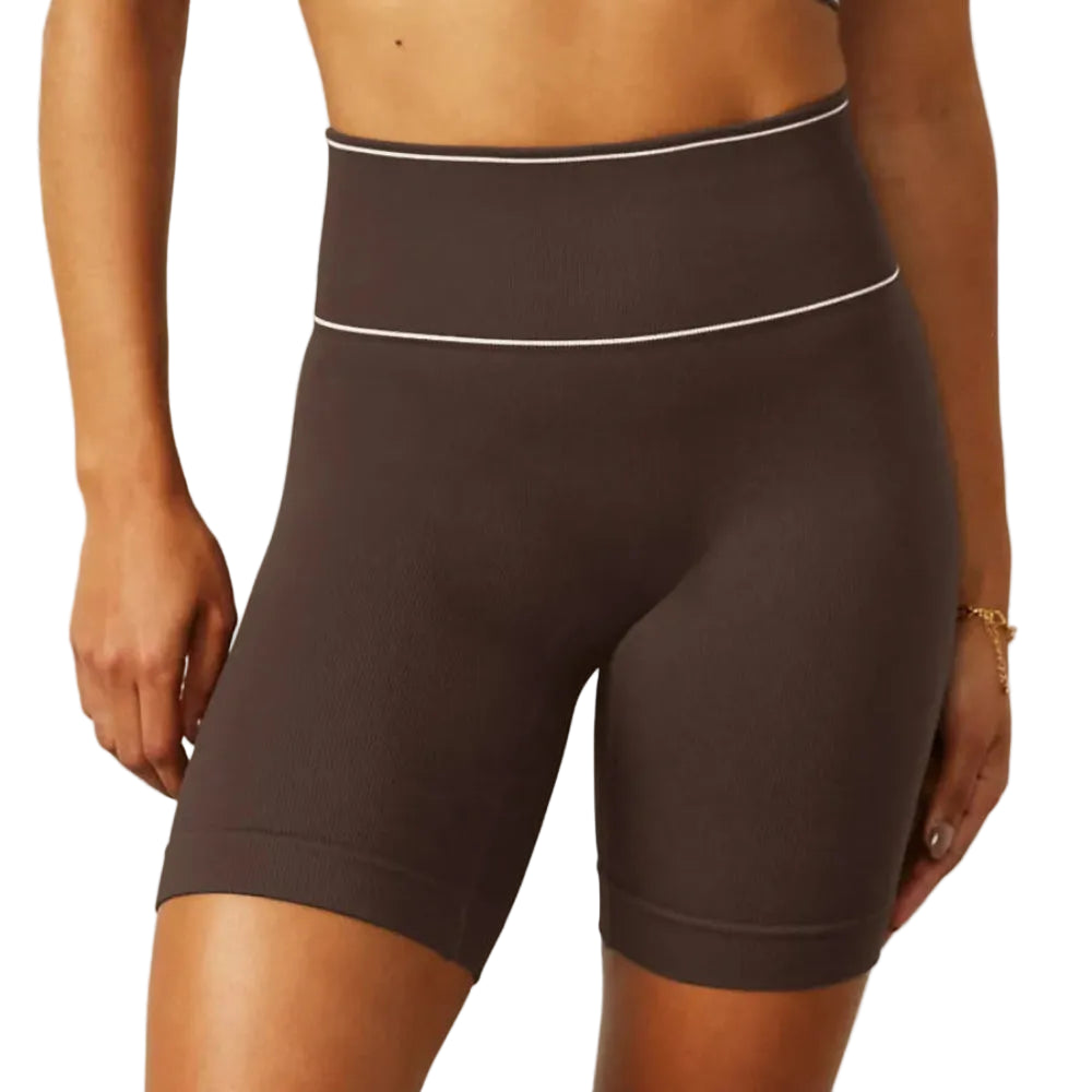 Hope | Pantalones Cortos Bermudas de Cintura Alta Sin Costuras para Dama