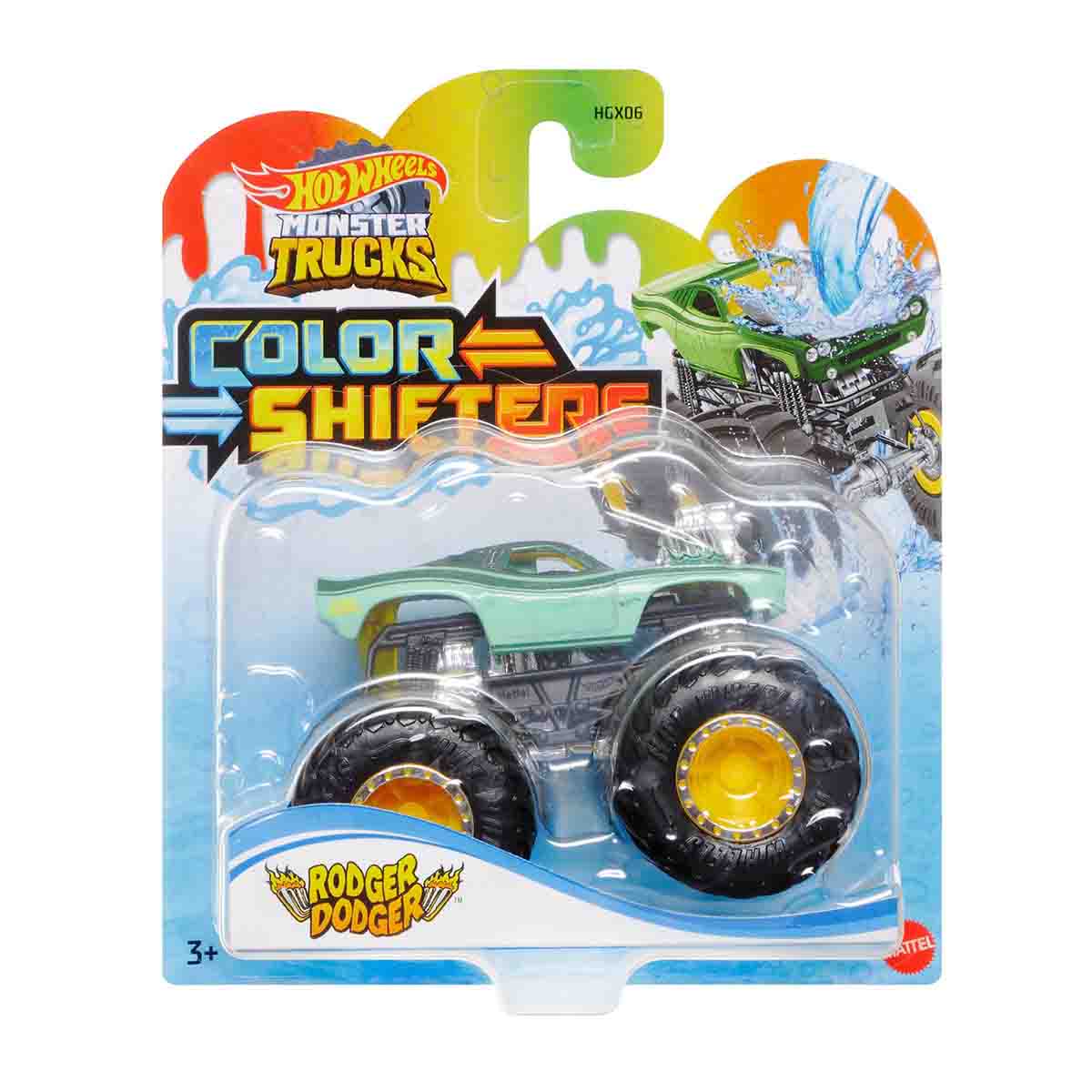 Hot Wheels | Monster Trucks Color Shifter Coche Juguete Surtido
