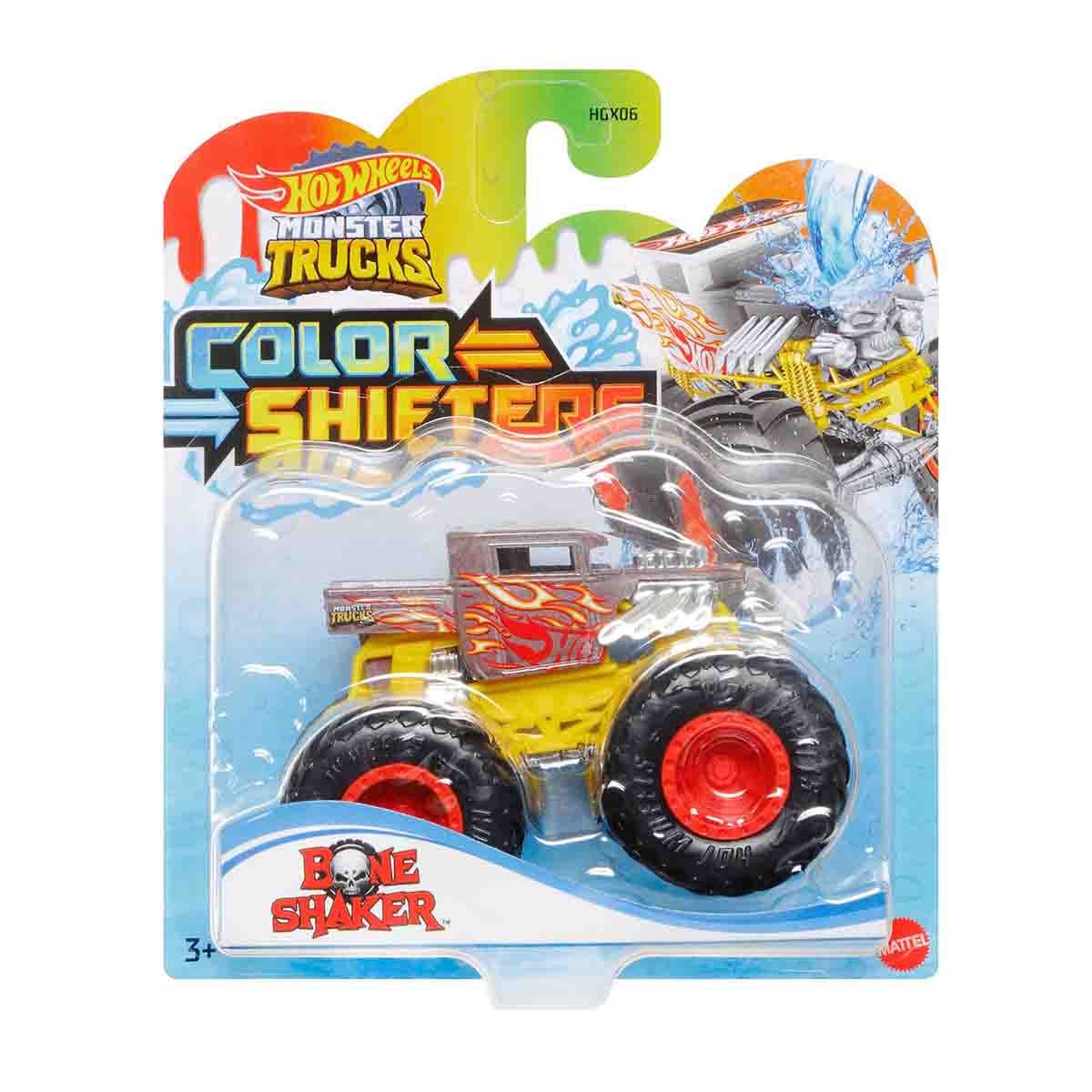 Hot Wheels | Monster Trucks Color Shifter Coche Juguete Surtido