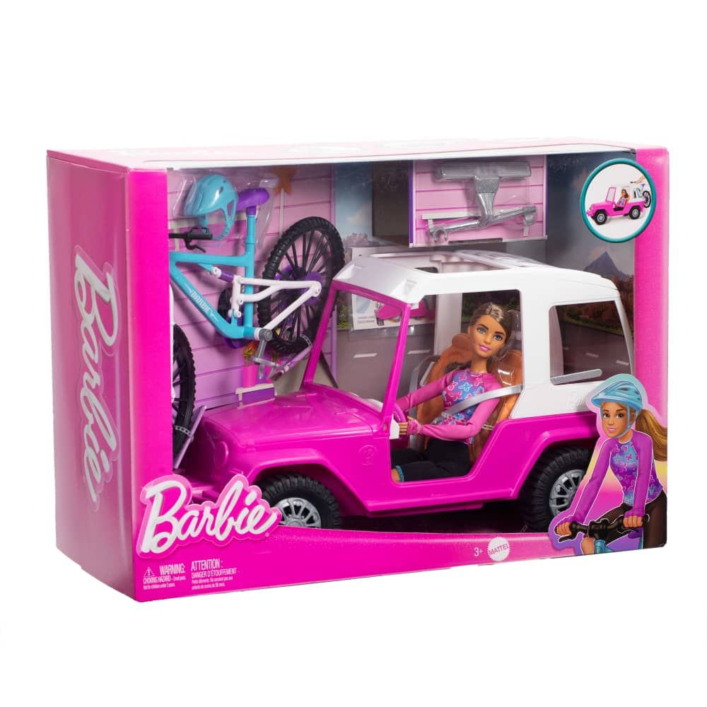 Barbie | Set Muñeca con Bicicleta