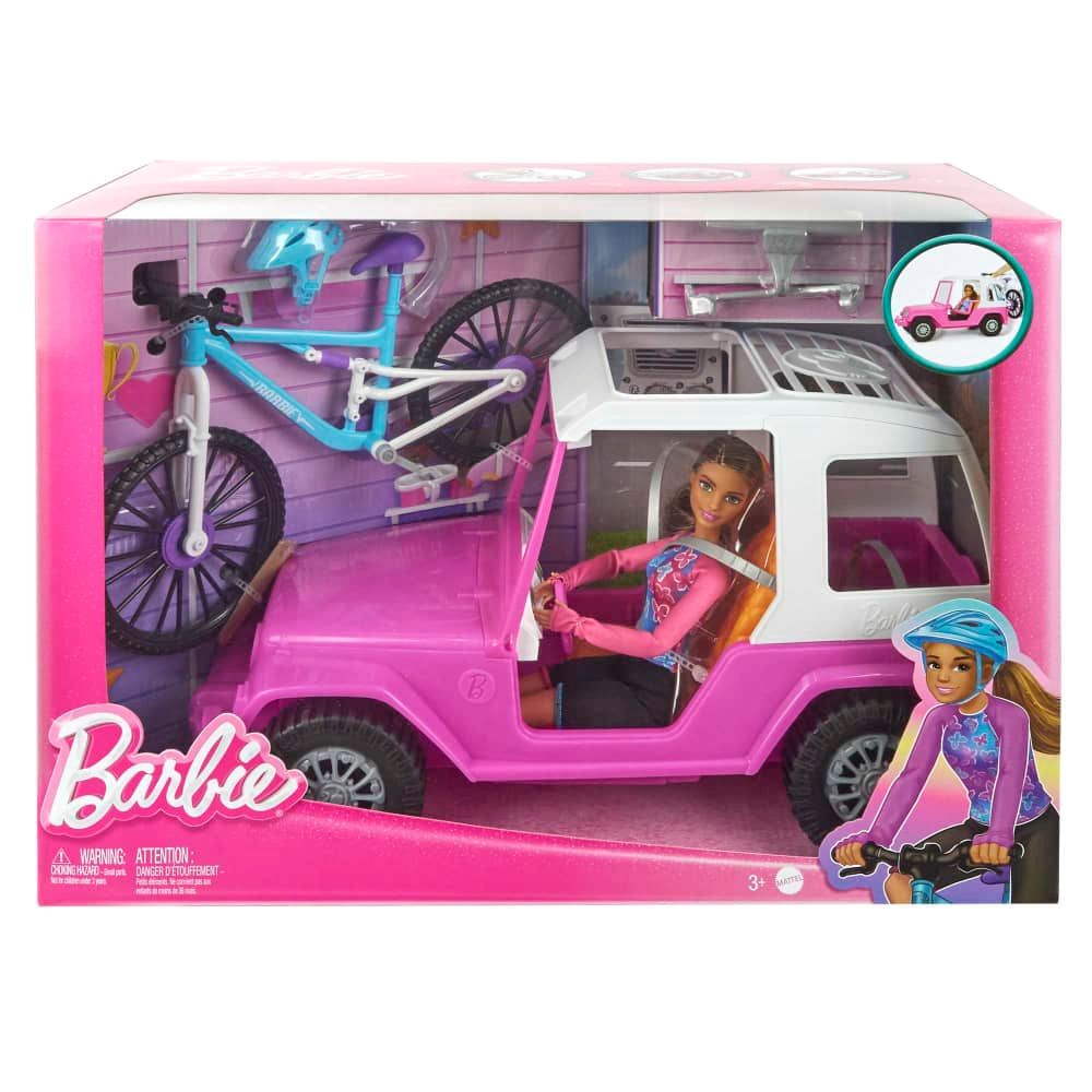 Barbie | Set Muñeca con Bicicleta