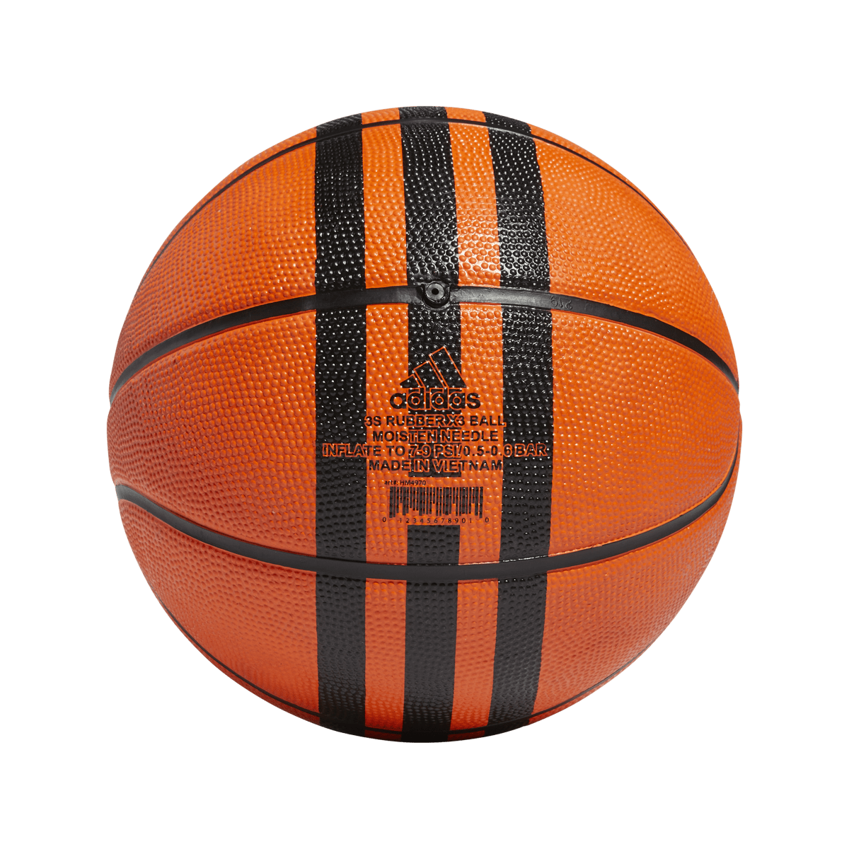 Adidas  | Balón de baloncesto Rubber X3 3 bandas