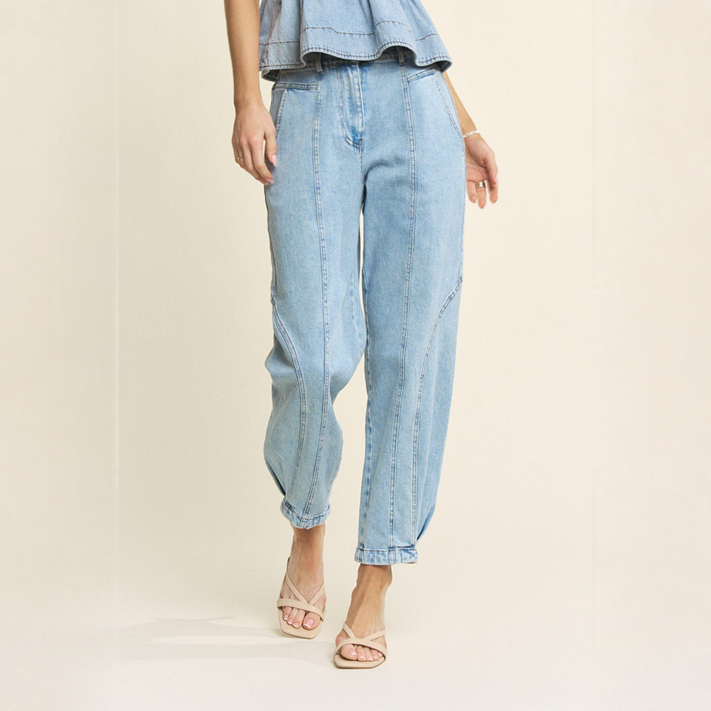 Pantalón Harem de Denim para Dama