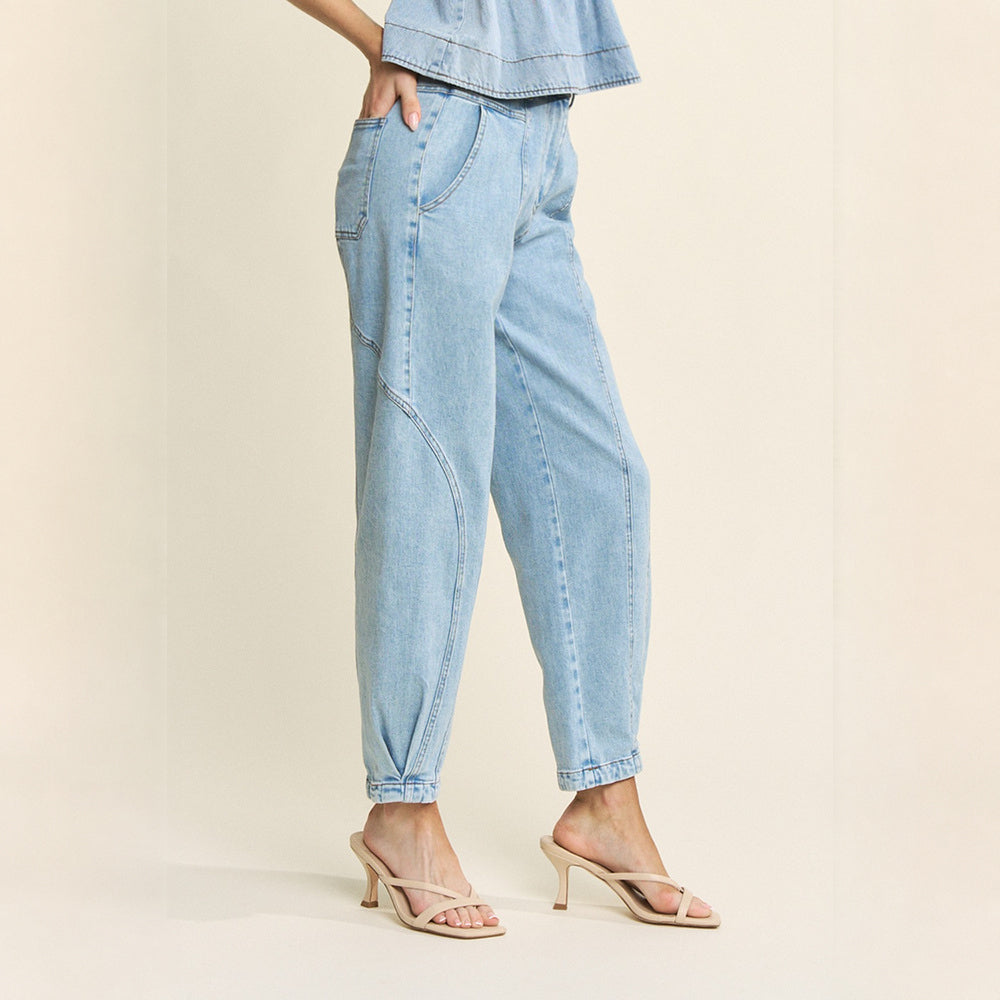 Pantalón Harem de Denim para Dama