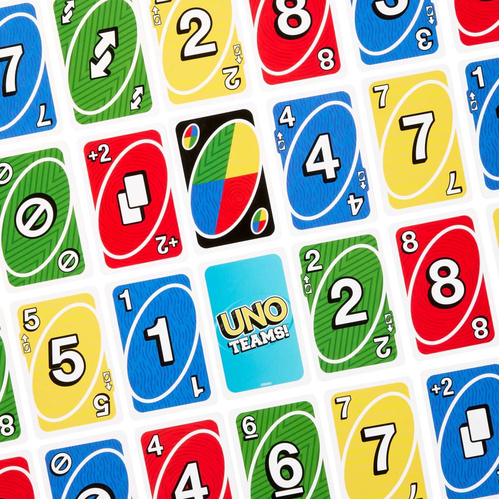UNO Teams | Juego de cartas para noches familiares,