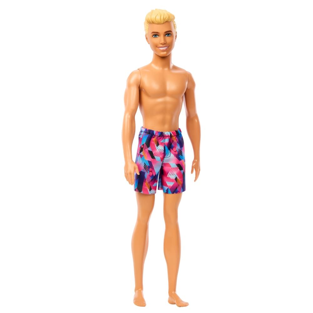 Barbie |  Muñeco Ken de Playa con Traje de Baño