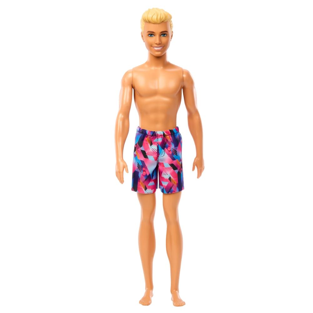 Barbie |  Muñeco Ken de Playa con Traje de Baño