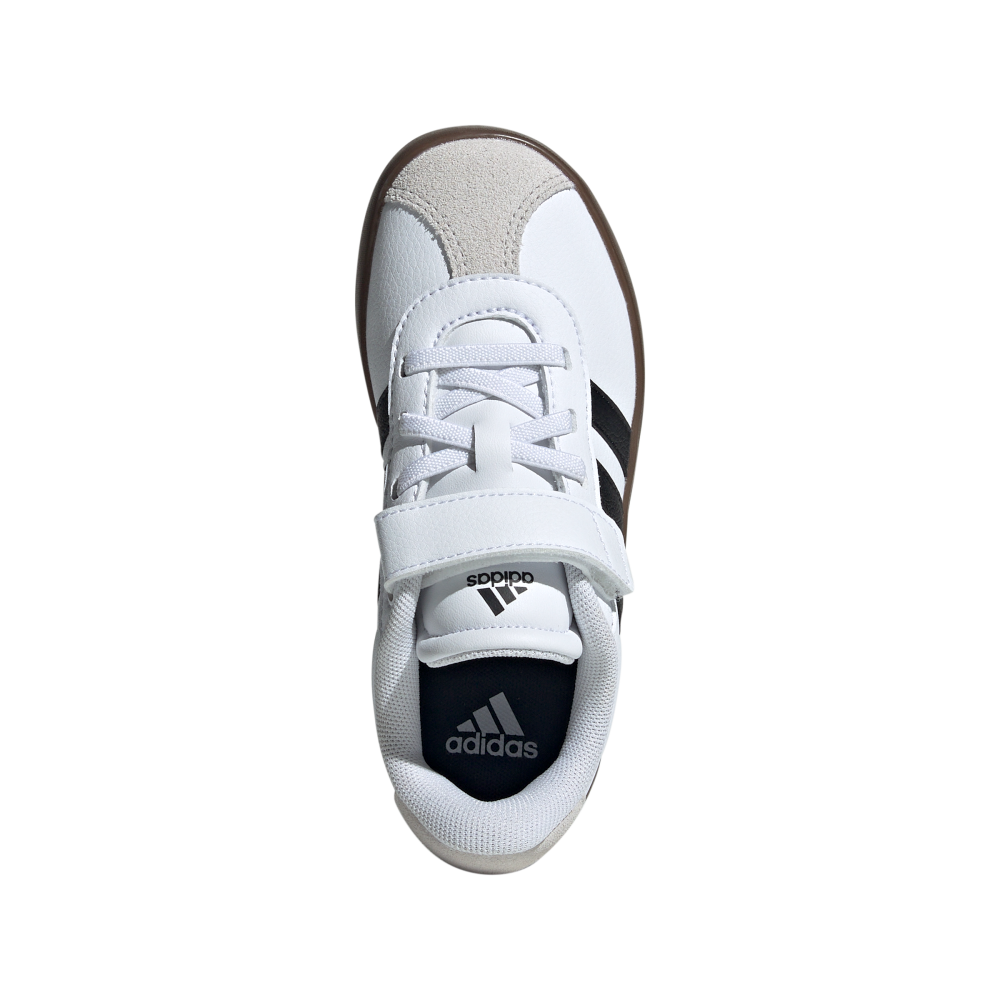 Adidas | Tenis elegantes con detalles y toques de gamuza White Black