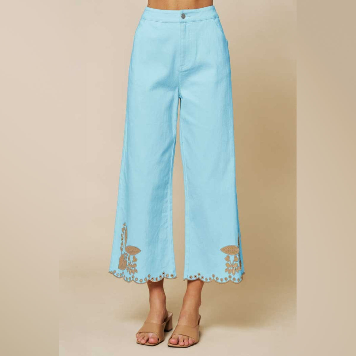 Pantalón Bordado para Dama