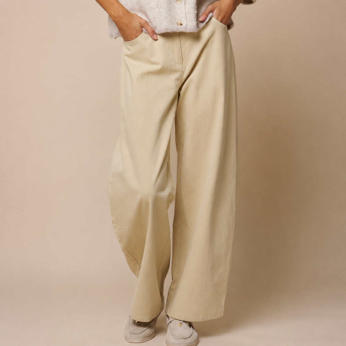 Pantalón Barrel para Dama