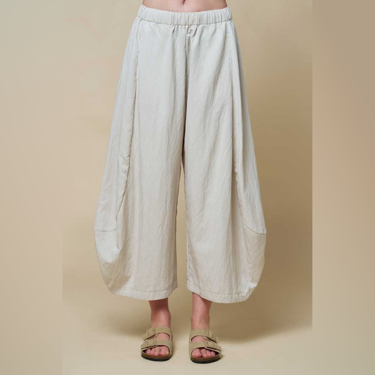 Pantalón Bombacho con Cintura Elástica para Dama