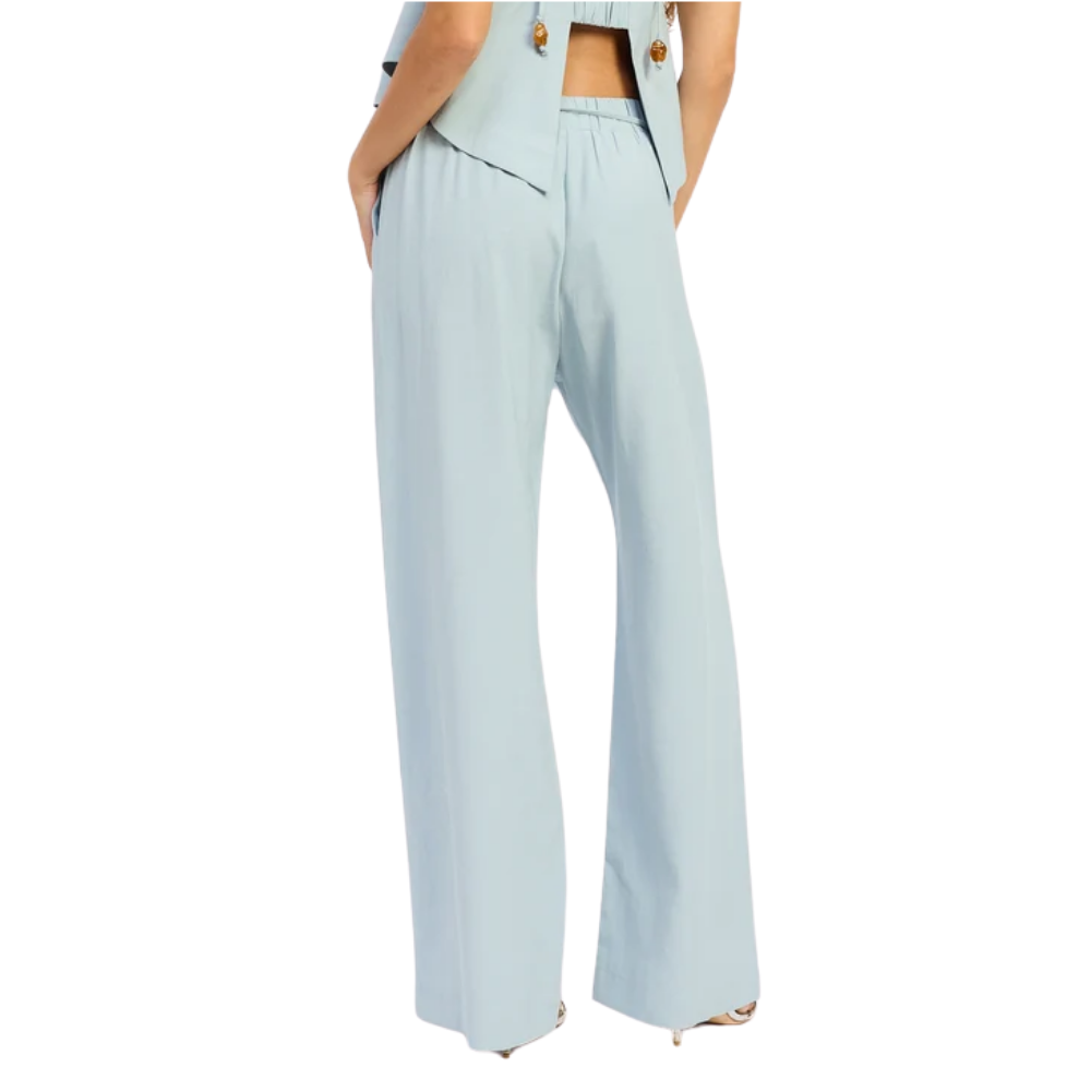 Pantalón Ancho con Cuentas para Dama
