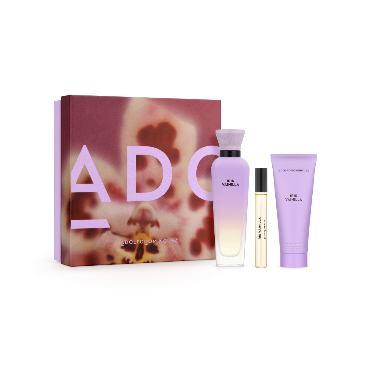 Adolfo Dominguez Set Iris Vainilla Eau De Parfum