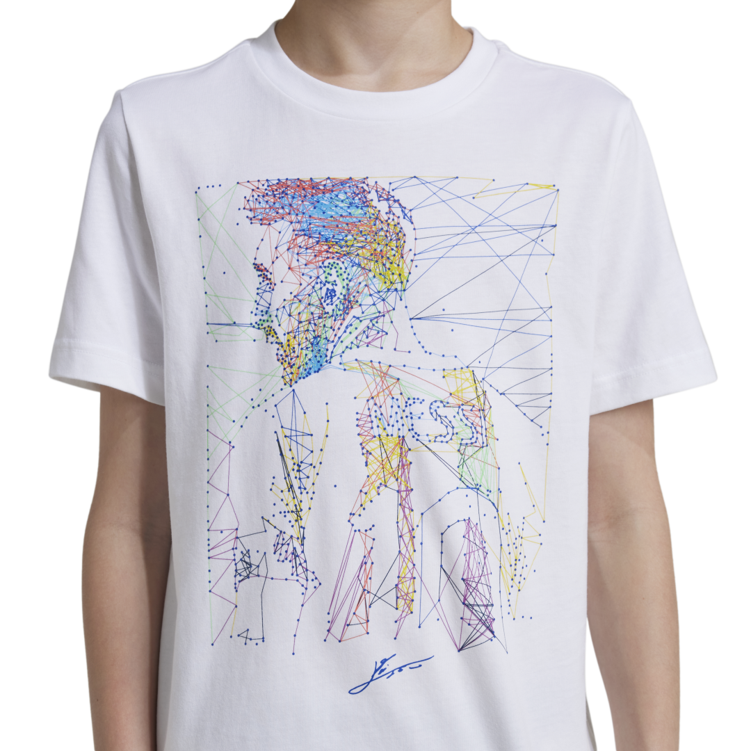 Adidas | Playera Messi Fútbol Estampada Kids