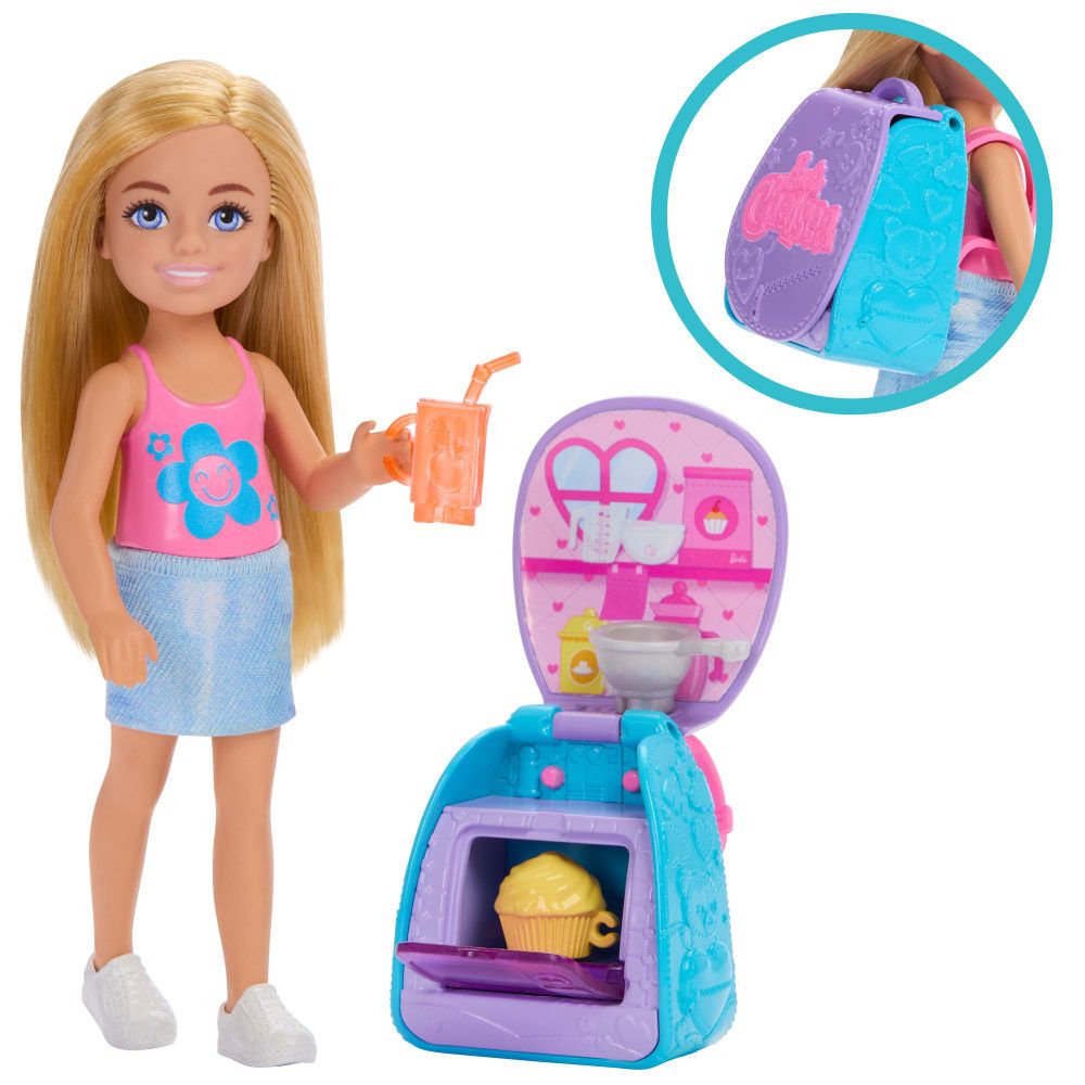 Barbie | Mochila para muñecas Family & Friends