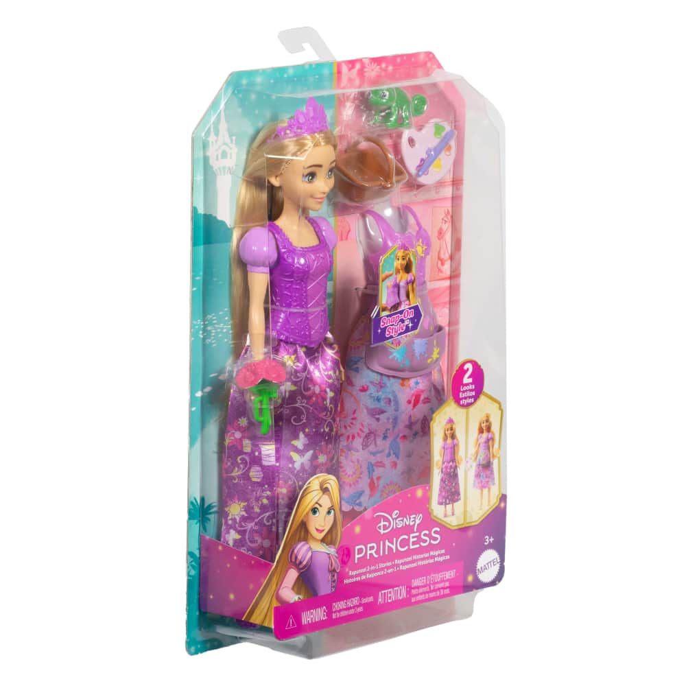 Disney Princess |  2-in-1 Stories Rapunzel - Fashion Doll