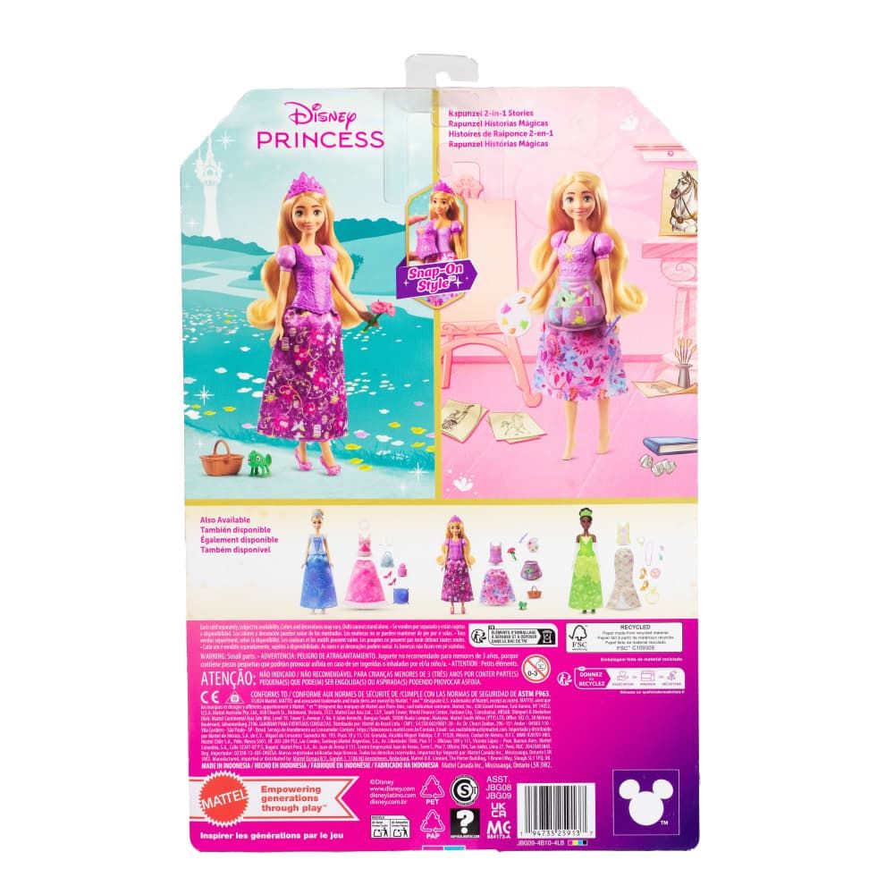 Disney Princess |  2-in-1 Stories Rapunzel - Fashion Doll