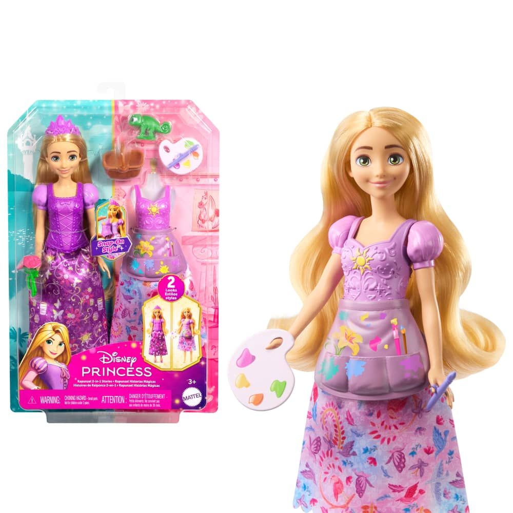 Disney Princess |  2-in-1 Stories Rapunzel - Fashion Doll