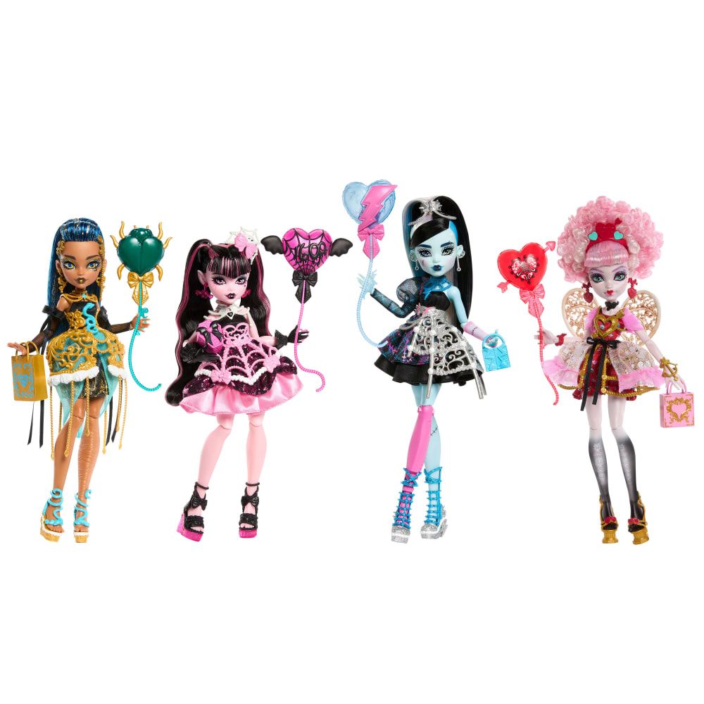 Monster High | Muñeca Cumpleaños Draculaura 1600 Sorpresa