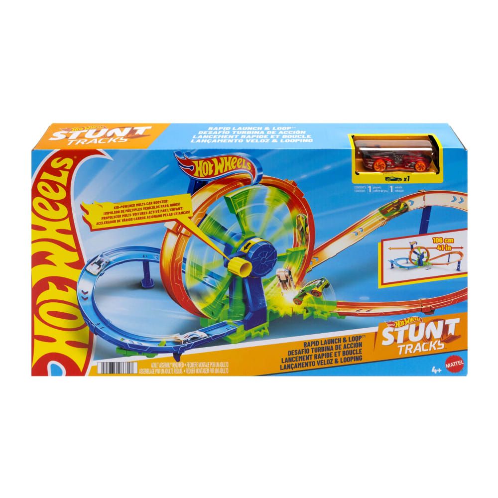 Hot Wheels | Rapid Launch & Loop