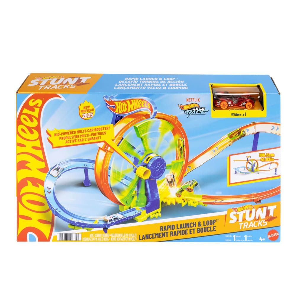 Hot Wheels | Rapid Launch & Loop
