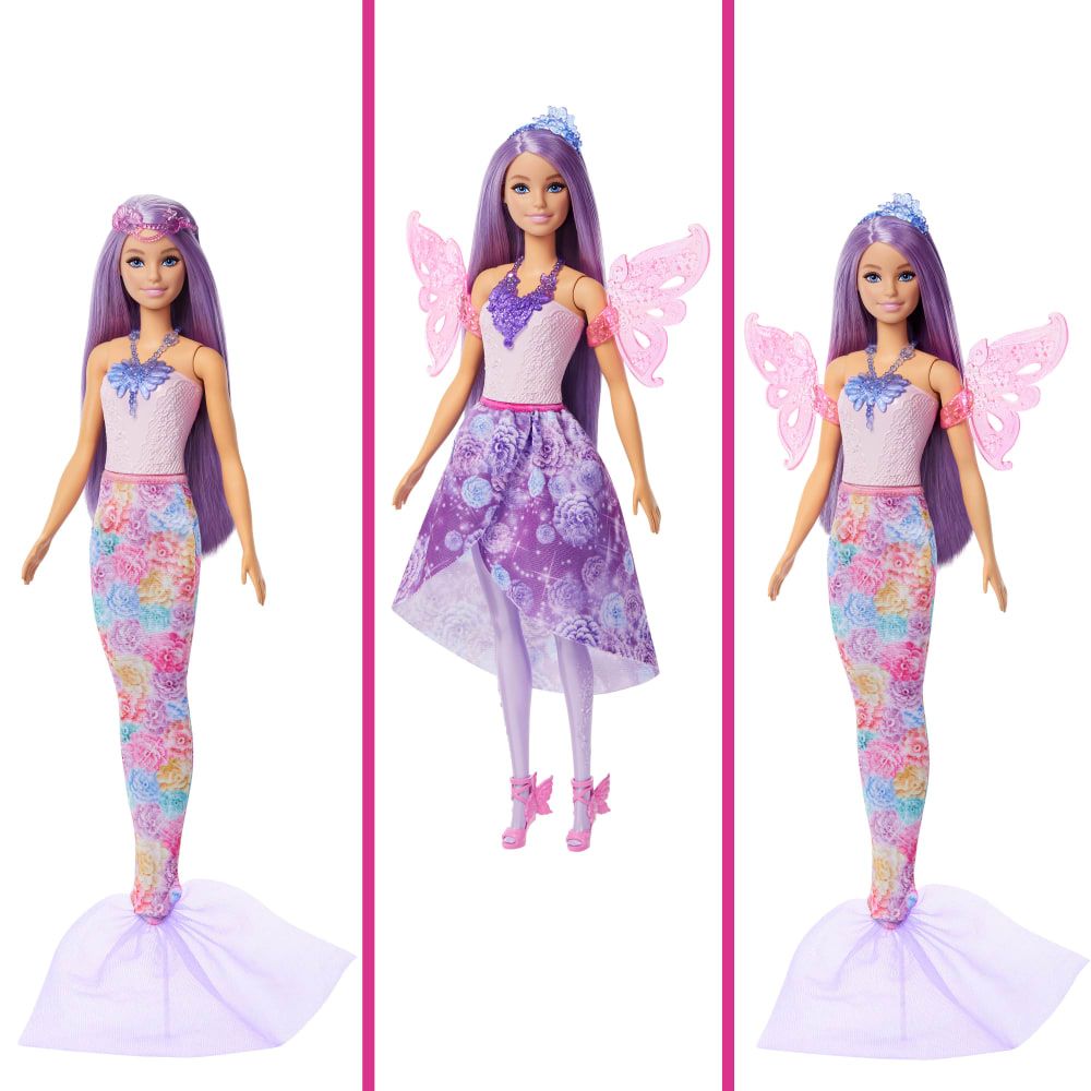 Barbie | Muñeca Looks Hada y Sirena
