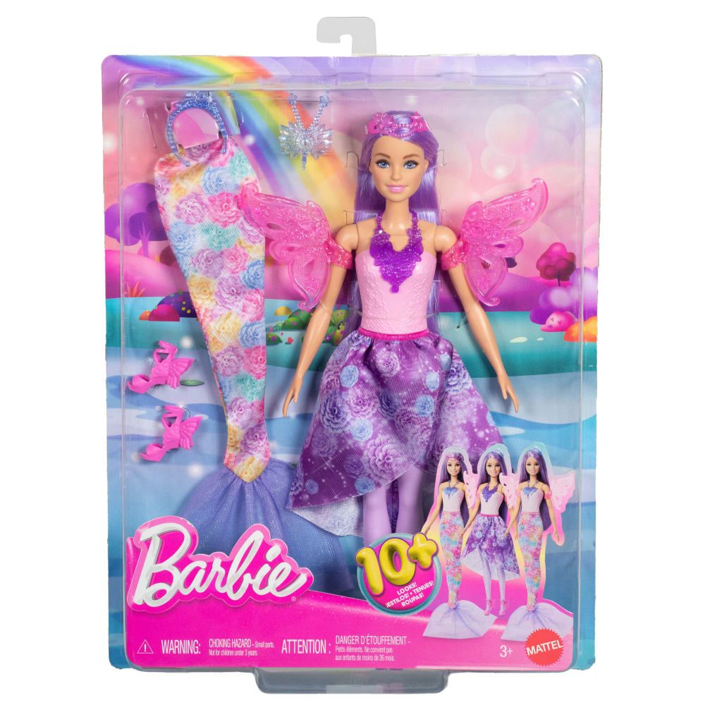 Barbie | Muñeca Looks Hada y Sirena
