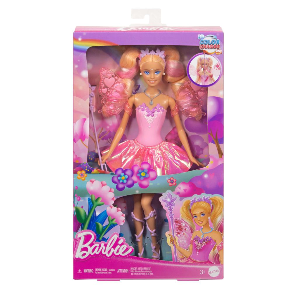 Barbie | Muñeca Hada Colores Mágicos