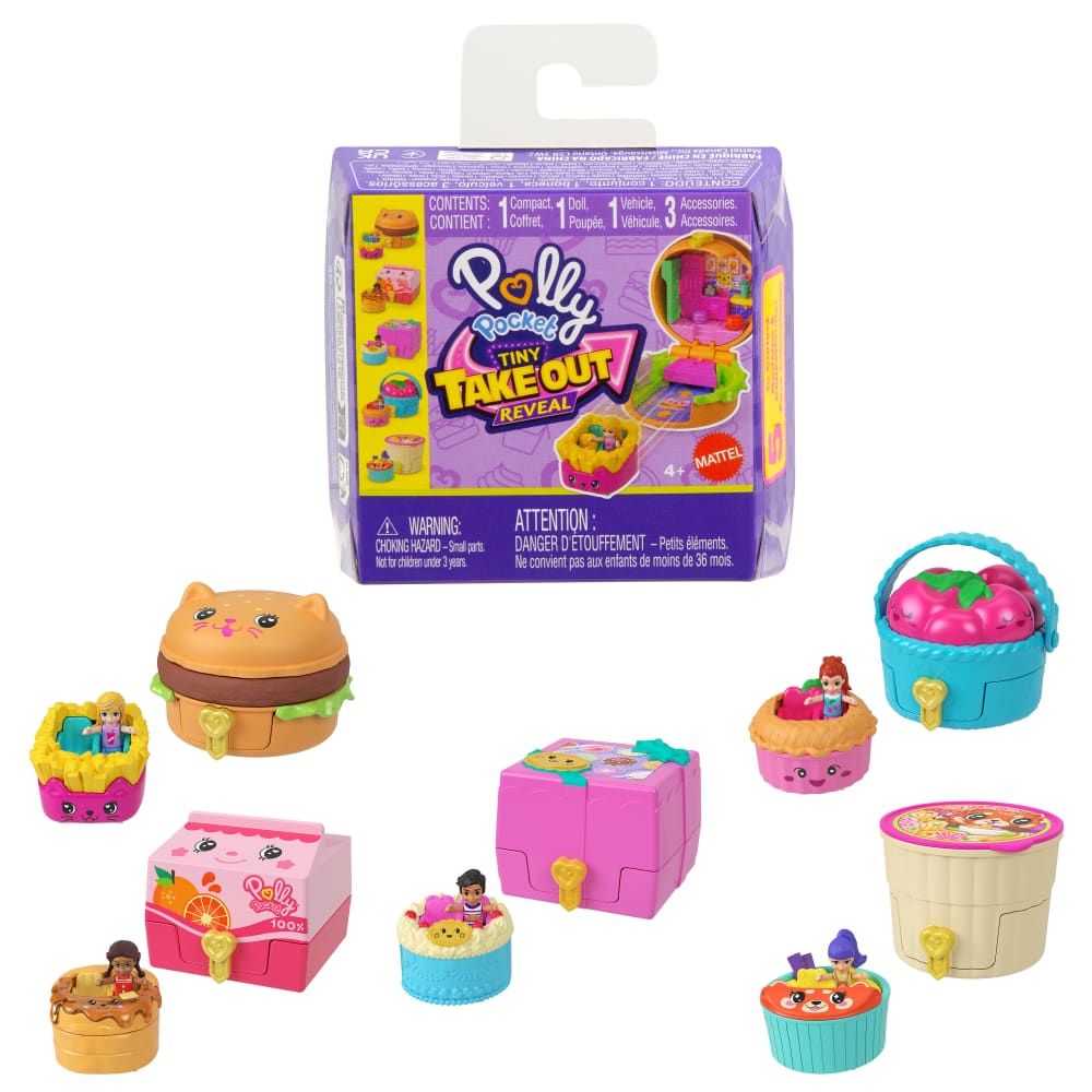 Polly Pocket | Compacto Comidita Rápida