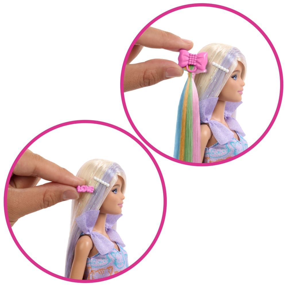 Barbie Peinados Divertidos Cabello Rubio