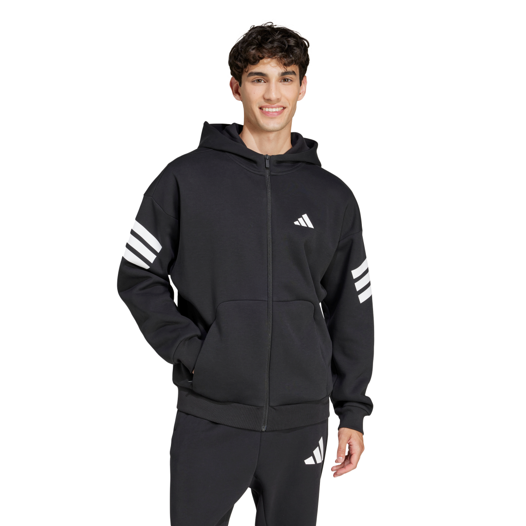 Adidas | Future Icons Three Stripes Full-Zip Hoodie JD4827