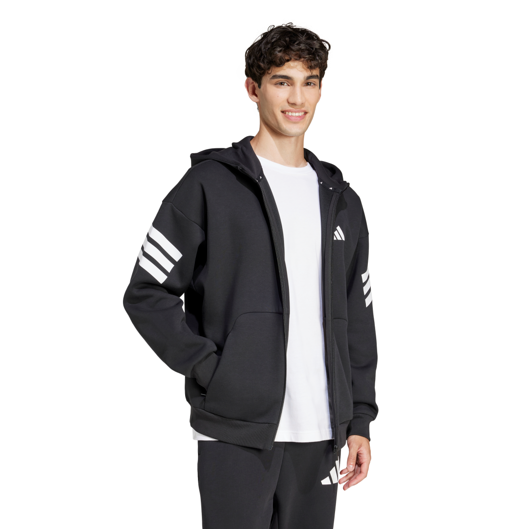 Adidas | Future Icons Three Stripes Full-Zip Hoodie JD4827