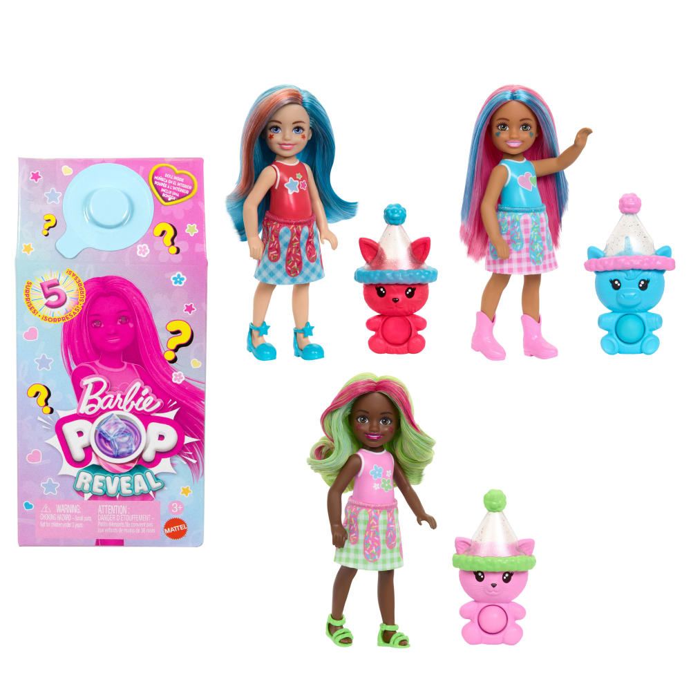 Barbie | Muñeca Batidos Chelsea Sorpresa