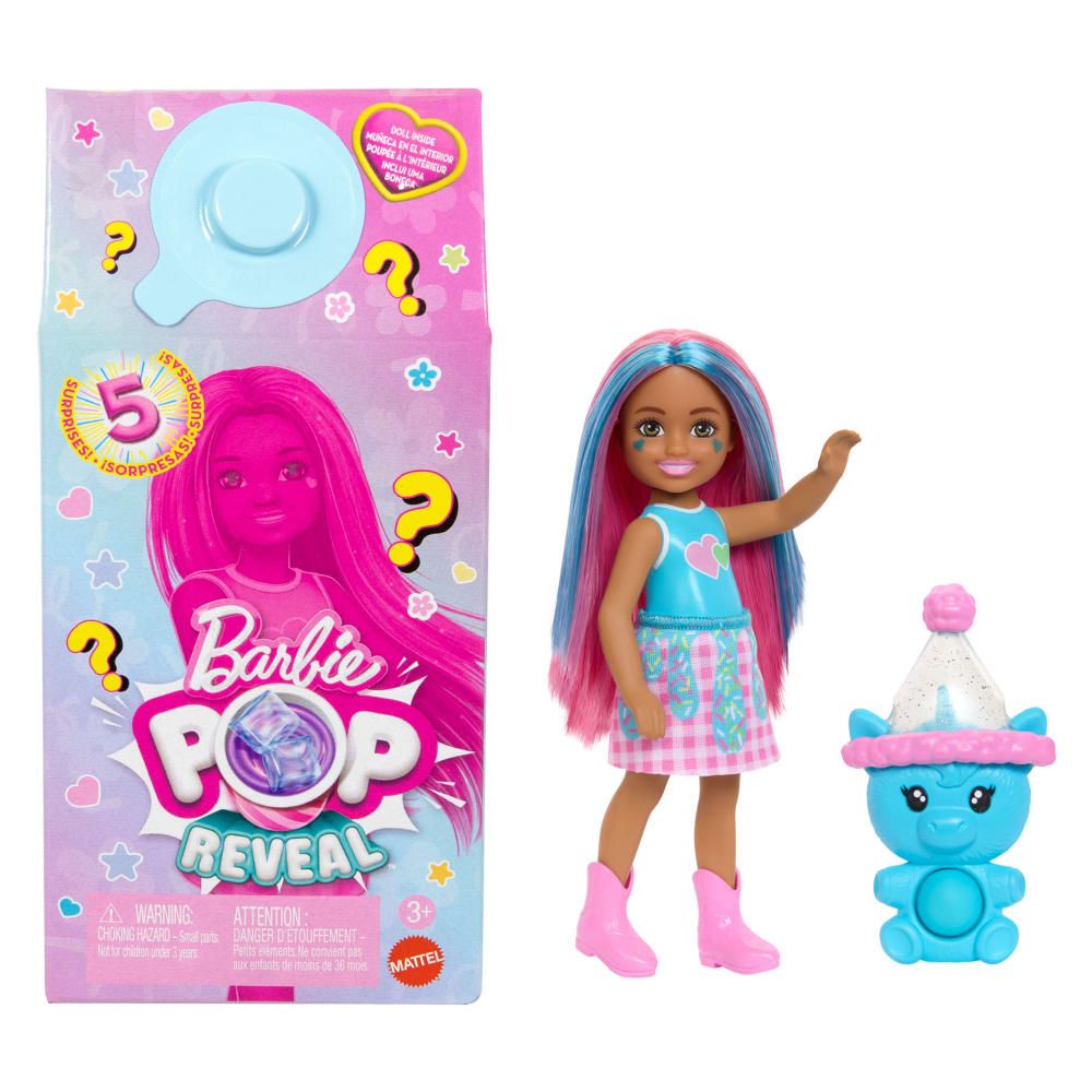Barbie | Muñeca Batidos Chelsea Sorpresa