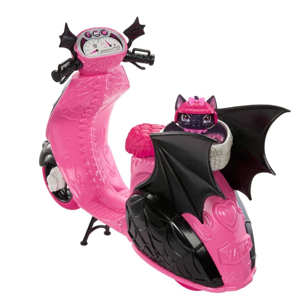 Monster High Muñeca Draculaura Scooter