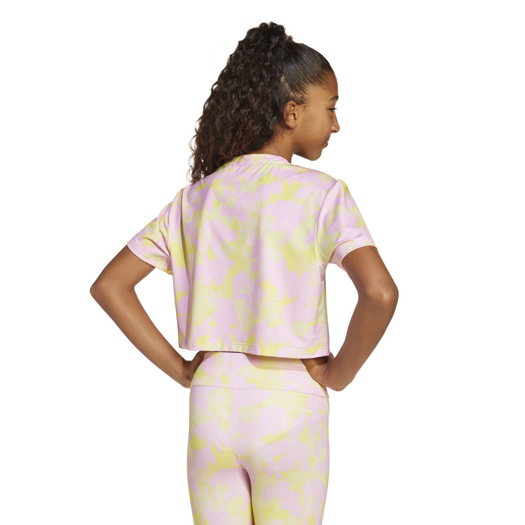 Adidas Originals | Playera Train Essentials Estampado Floral Niños