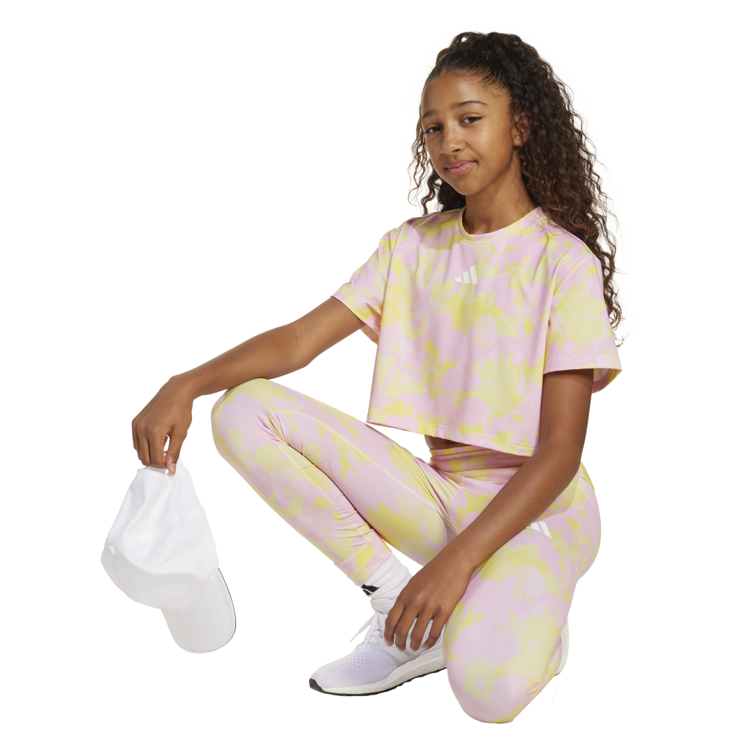 Adidas Originals | Playera Train Essentials Estampado Floral Niños